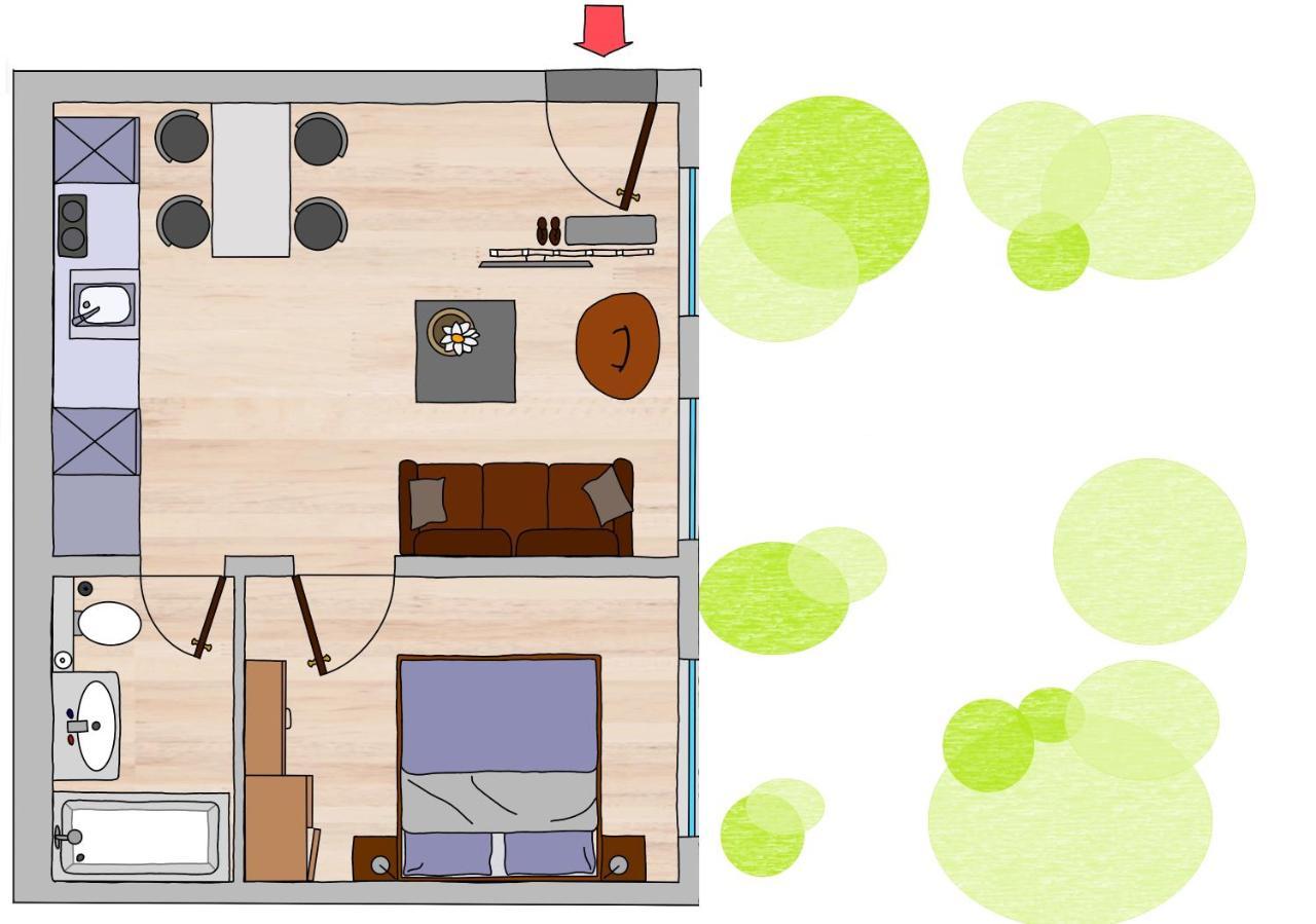 Apartments Zur Alten Konditorei Шверин Экстерьер фото