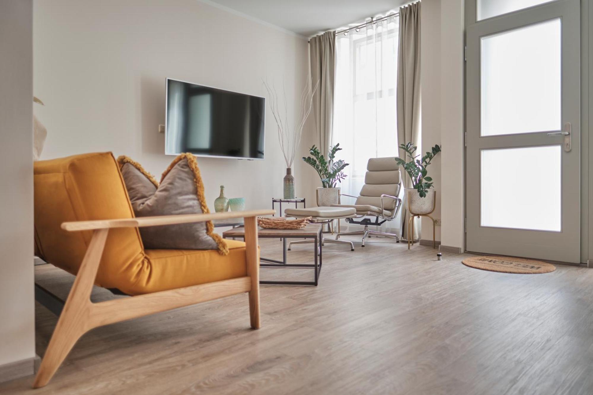 Apartments Zur Alten Konditorei Шверин Номер фото