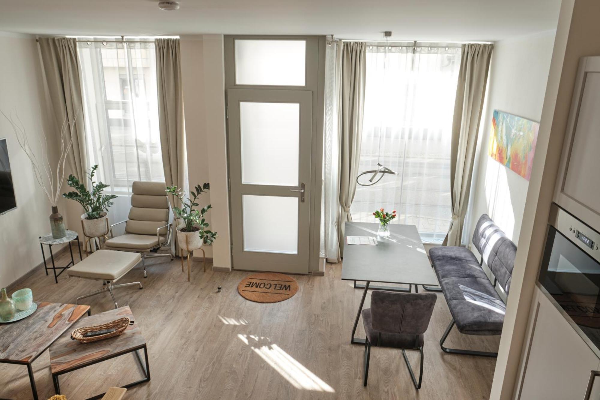 Apartments Zur Alten Konditorei Шверин Номер фото