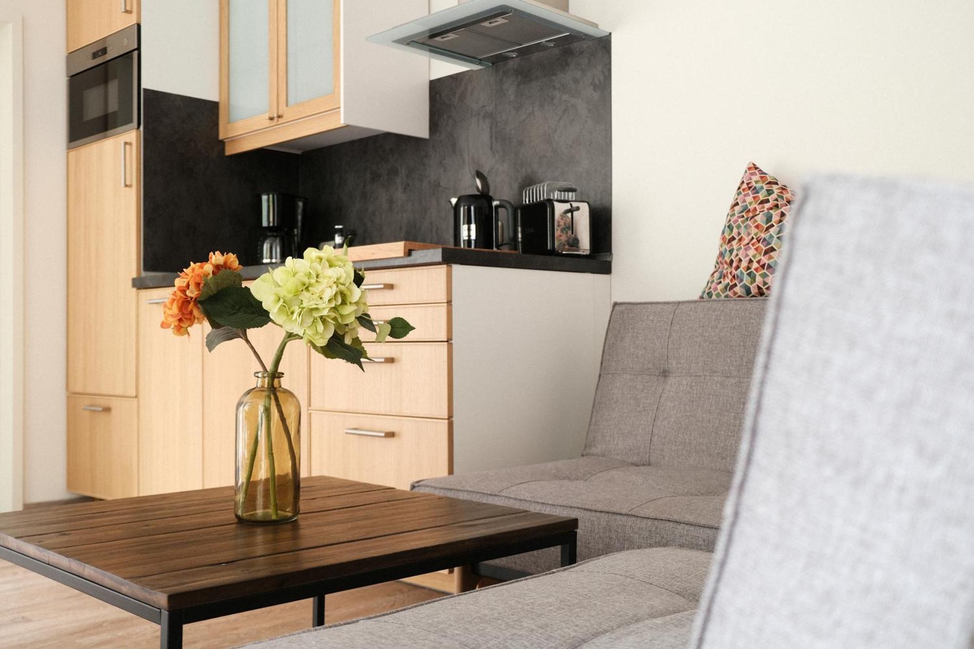 Apartments Zur Alten Konditorei Шверин Номер фото